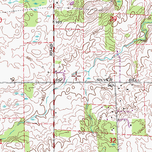 Topographic Map of Gallagher Creek Park, MI