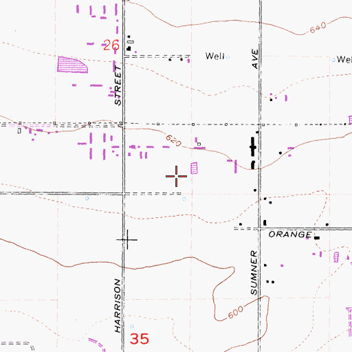 Topographic Map of City of Eastvale, CA