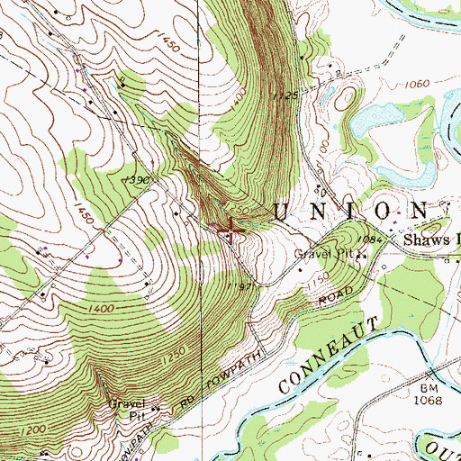Topographic Map of Dutch Hill Greenhouses, PA