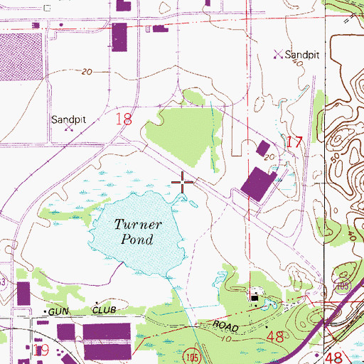 Topographic Map of Drummond Light, FL
