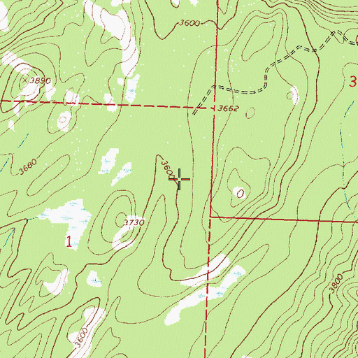 Topographic Map of Ryan Field, MT
