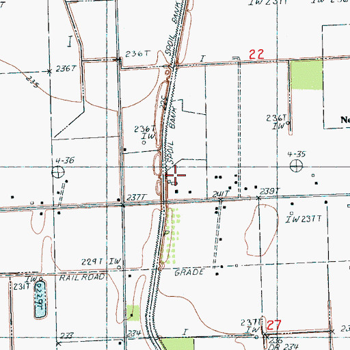 Topographic Map of Classic Airstrip, AR
