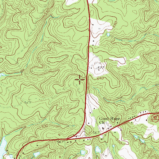 Topographic Map of Ridgewood Air, SC