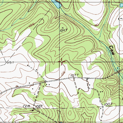 Topographic Map of Do-Little Field, SC