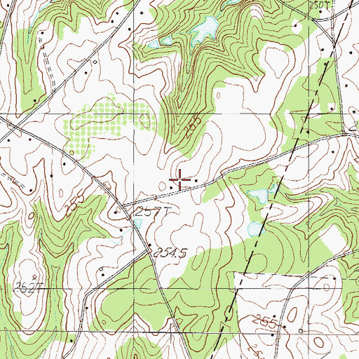 Topographic Map of Parker Field, SC