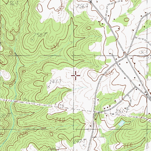 Topographic Map of Oakhill Airpark, SC