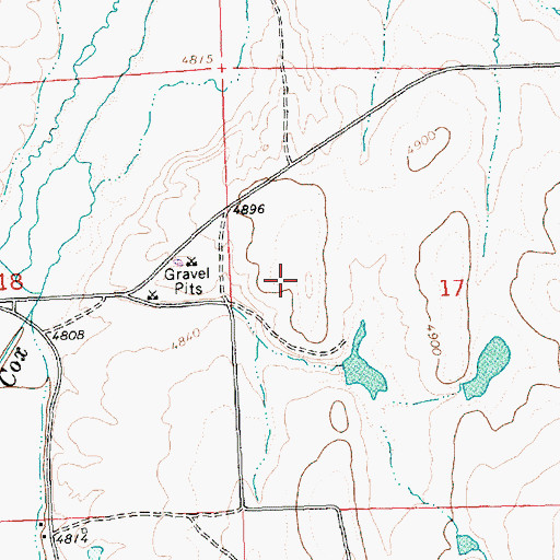 Topographic Map of Withrotor Airport, OR