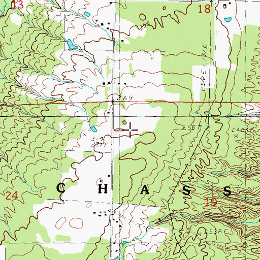 Topographic Map of Pike River Landing, MI