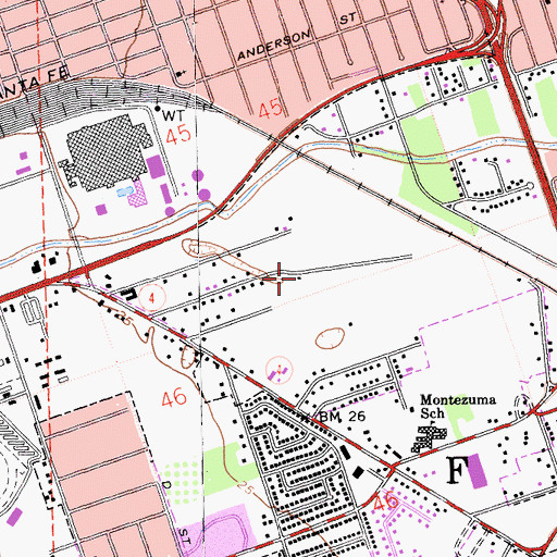 Topographic Map of Harley Airport, CA