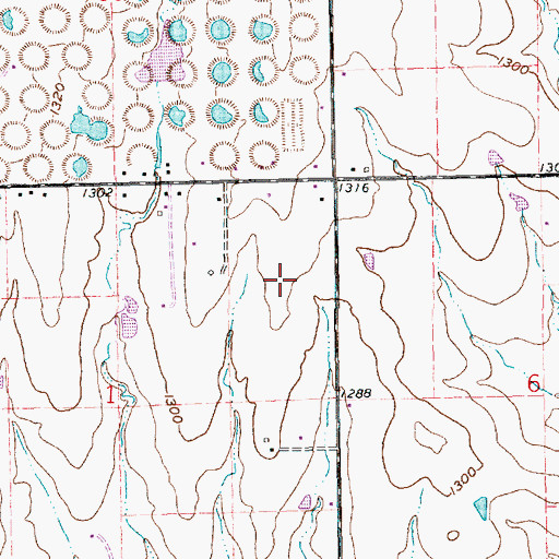 Topographic Map of Heape Field, KS