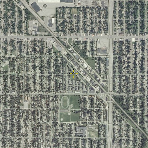 Aerial/Satellite Image of Fitzpatrick Playground, MI