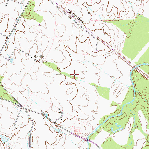 Topographic Map of Ideal Schools High School, VA