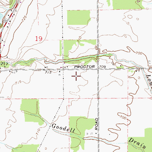 Topographic Map of Independence Park, MI