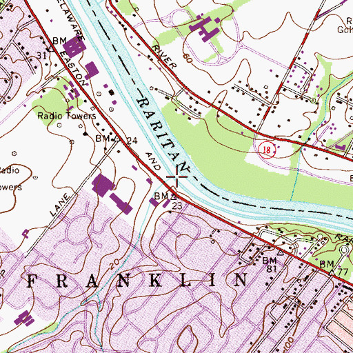 Topographic Map of Seeleys Brook, NJ