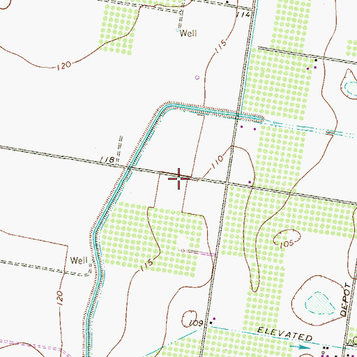 Topographic Map of IDEA Quest Academy, TX