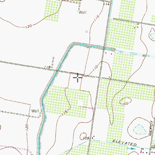 Topographic Map of IDEA Quest College Preparatory, TX