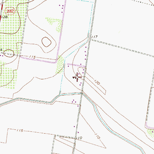 Topographic Map of IDEA Academy Mission, TX