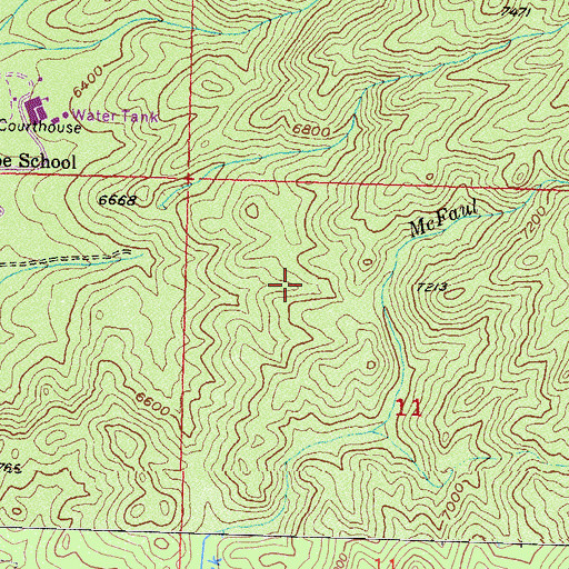 Topographic Map of Zephyr Cove Census Designated Place, NV