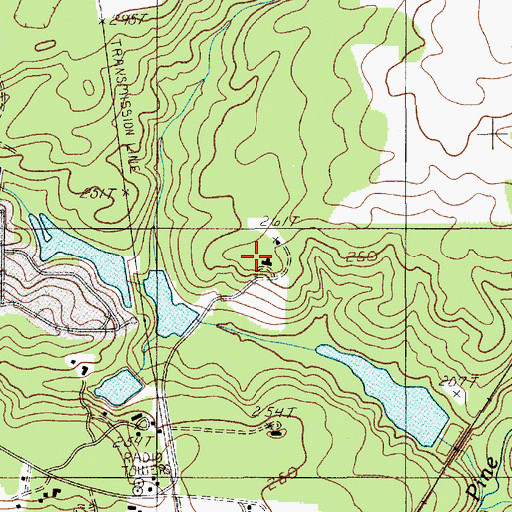 Topographic Map of Finally Farm, SC