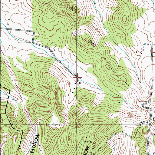 Topographic Map of Star Lane Farm, TN