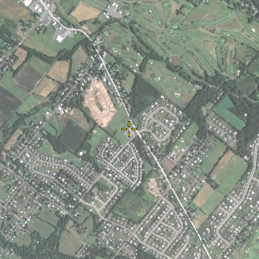 Aerial/Satellite Image of New Hanover Fire Company 1 Station 37, PA