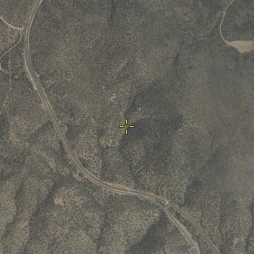 Aerial/Satellite Image of Blue Spring, AZ