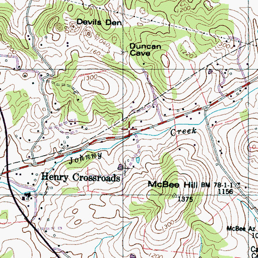 Topographic Map of Northview Kodak Volunteer Fire Department Station 2, TN