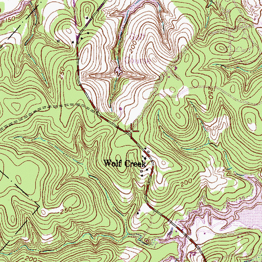 Topographic Map of Coldspring Volunteer Fire Department Substation, TX