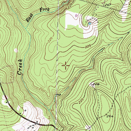 Topographic Map of Conroe Fire Department Station 5, TX