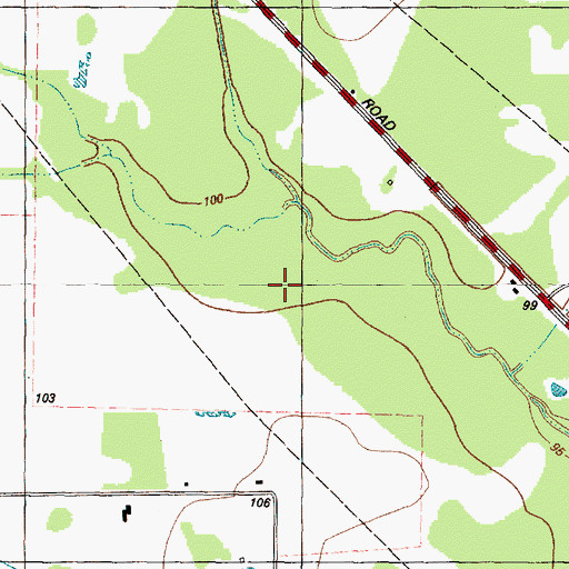 Topographic Map of Little York Fire Department Station 84, TX