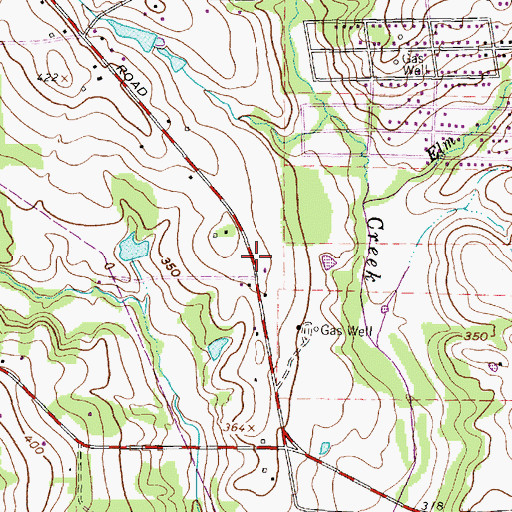 Topographic Map of Longview Fire Department Station 8 / Emergency Medical Services, TX