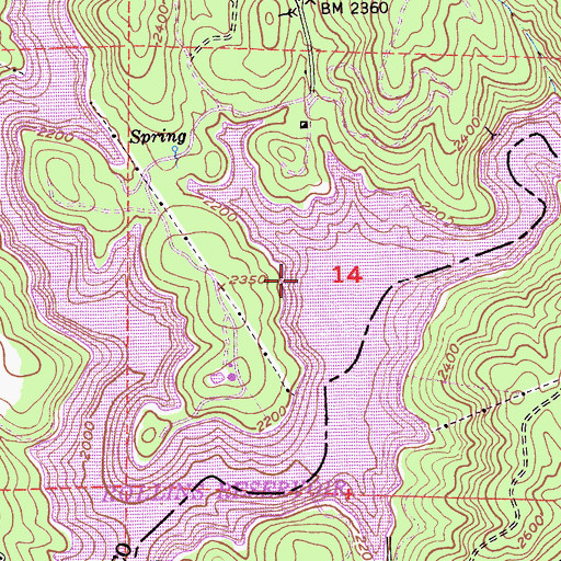 Topographic Map of Rollins Reservoir, CA