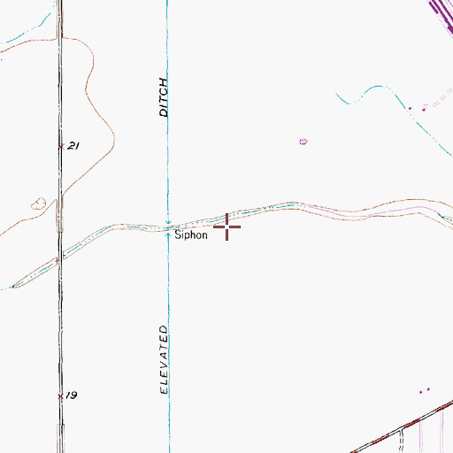 Topographic Map of League City Volunteer Fire Department Station 5, TX