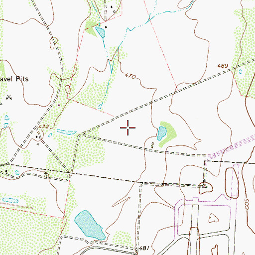 Topographic Map of Ambulance Service of Laredo, TX
