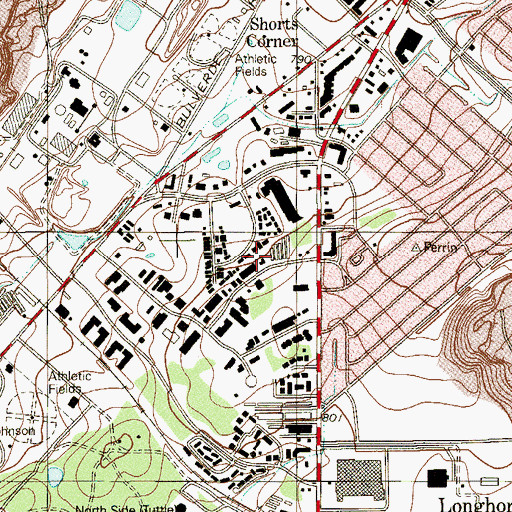 Topographic Map of Sonterra Medical Response, TX
