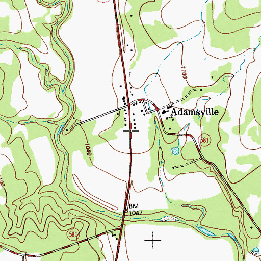 Topographic Map of Capital Ambulance Service, TX