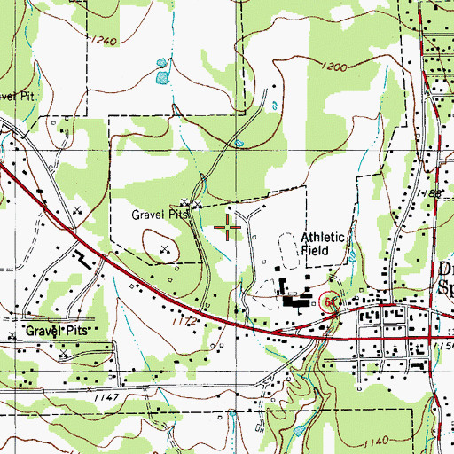 Topographic Map of North Hays County Fire and Rescue, TX
