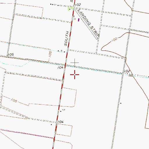 Topographic Map of Medic 1 Emergency Medical Services, TX