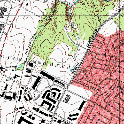 Topographic Map of Active Power Emergency Response Team, TX