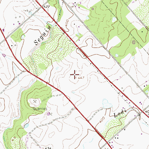Topographic Map of Apollo Ambulance Service, TX