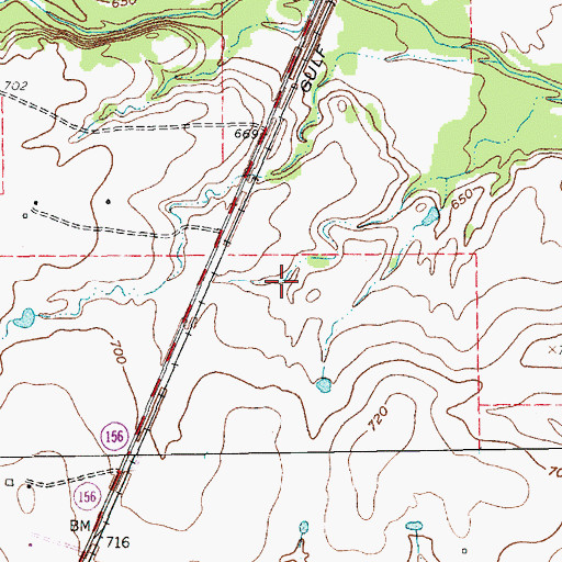 Topographic Map of American Airlines Emergency Response Team, TX