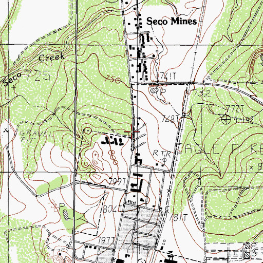 Topographic Map of Preferred Ambulance, TX
