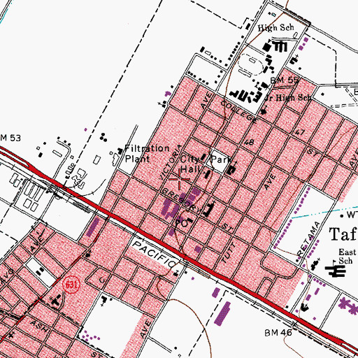 Topographic Map of Mercury Emergency Medical Service, TX