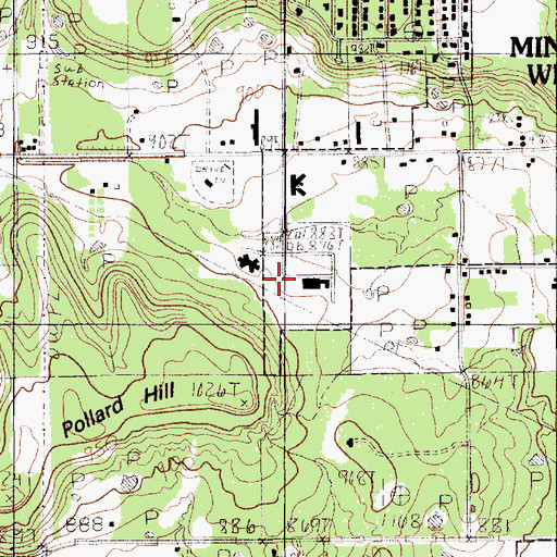 Topographic Map of Critical Air 55, TX
