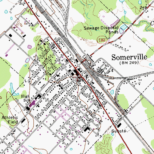 Topographic Map of Medic 22, TX