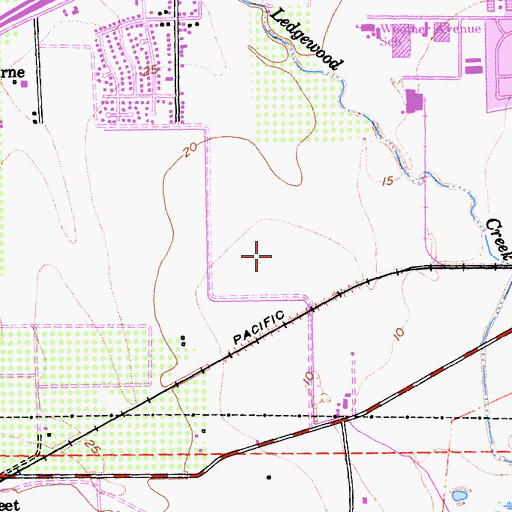 Topographic Map of Telecare Solano Psychiatric Health Facility, CA