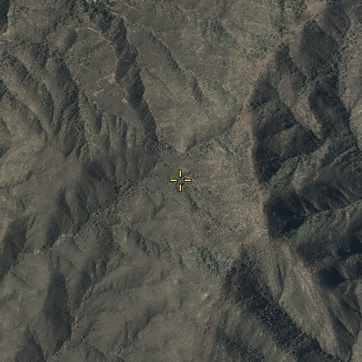 Aerial/Satellite Image of Bodie Spring, AZ