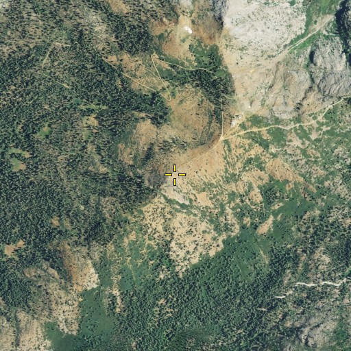 Aerial/Satellite Image of S P Lookout, CA