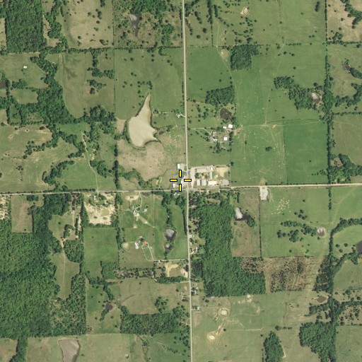Aerial/Satellite Image of Harmony Fire Department, OK