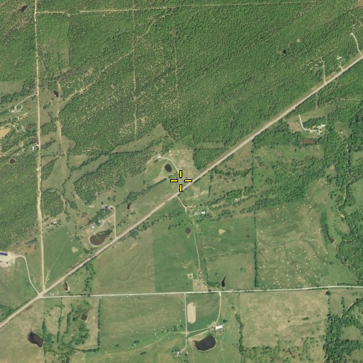 Aerial/Satellite Image of Cairo Volunteer Fire Department, OK